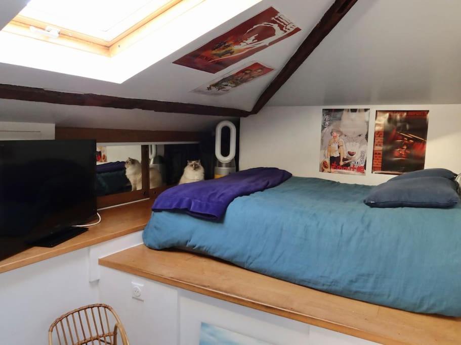 Loft Style 4 People In And Trendy * Parijs